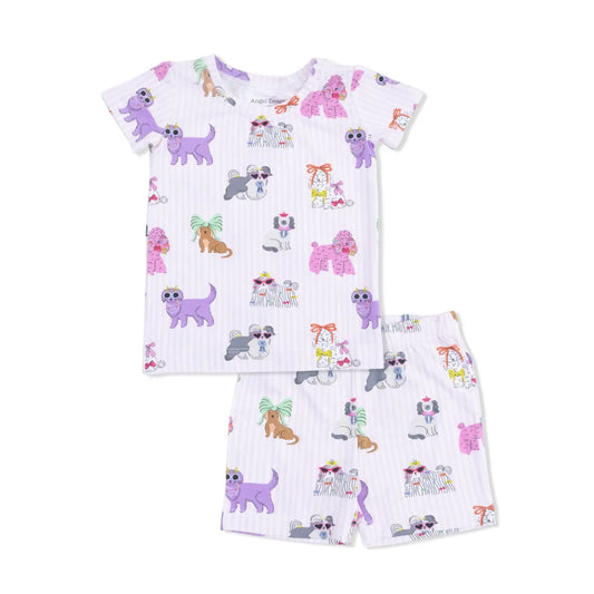 Fancy Dogs Loungewear Short Set