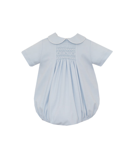 Oliver Blue Knit Short Romper