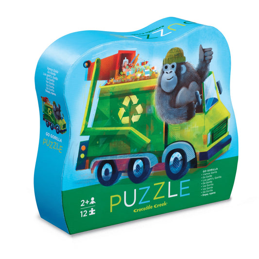 12 Piece Gorilla Mini Puzzle