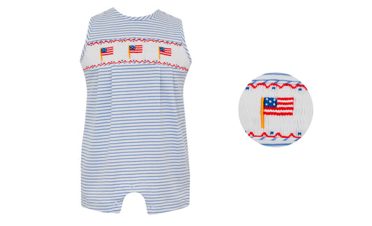 Flag Blue Knit Stripe Jon Jon