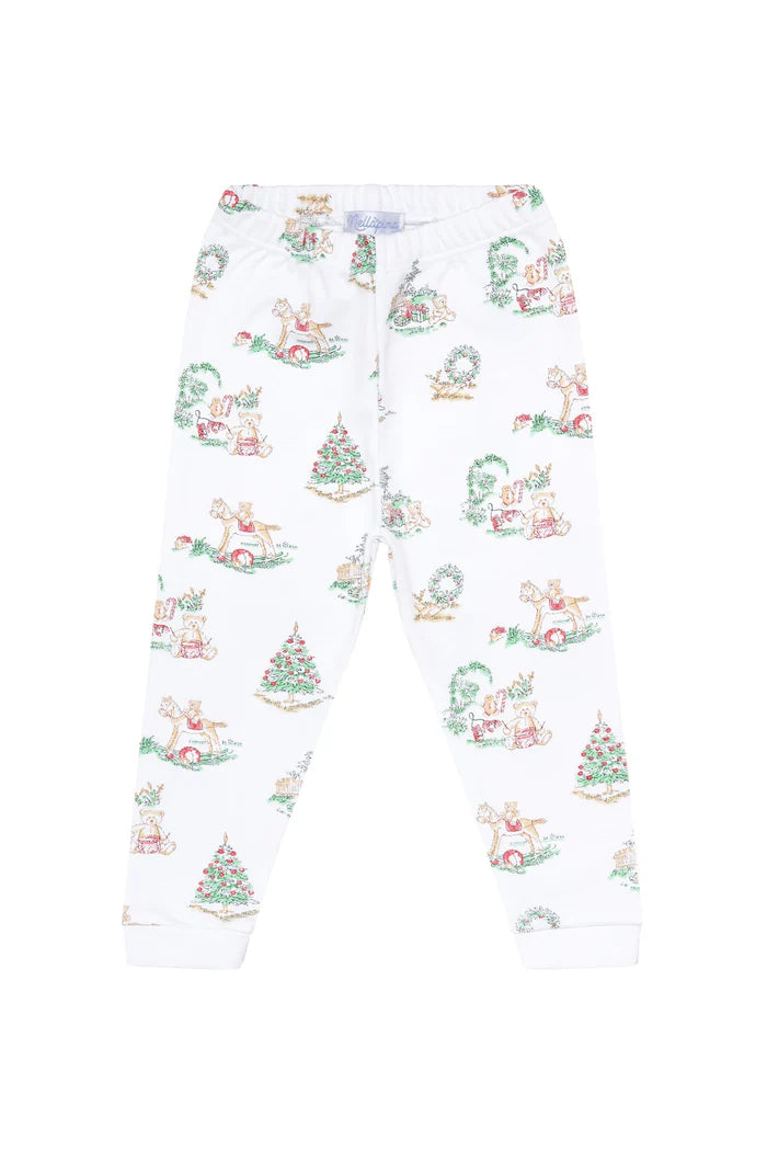 Christmas Toile Boy Pajama Set