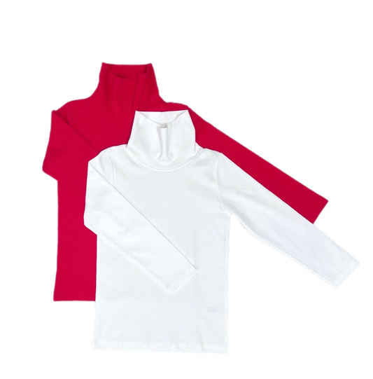 Basics Teagan Turtleneck White