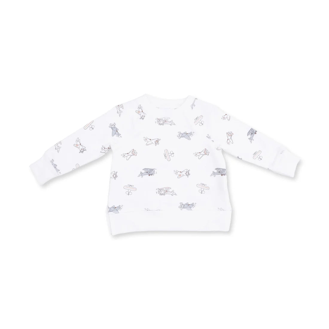 Vintage Airplanes - Raglan Sweatshirt