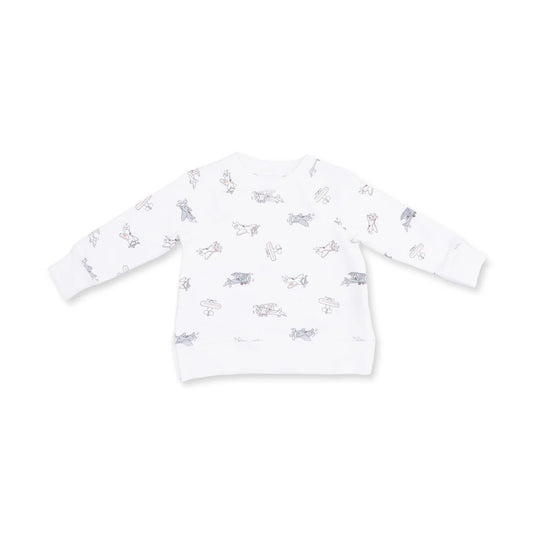 Vintage Airplanes - Raglan Sweatshirt