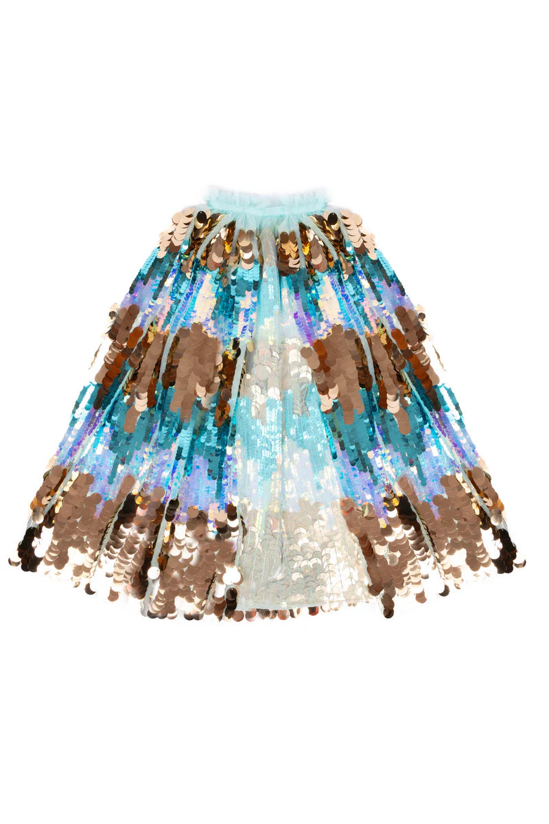 5th Avenue Paillette Cape