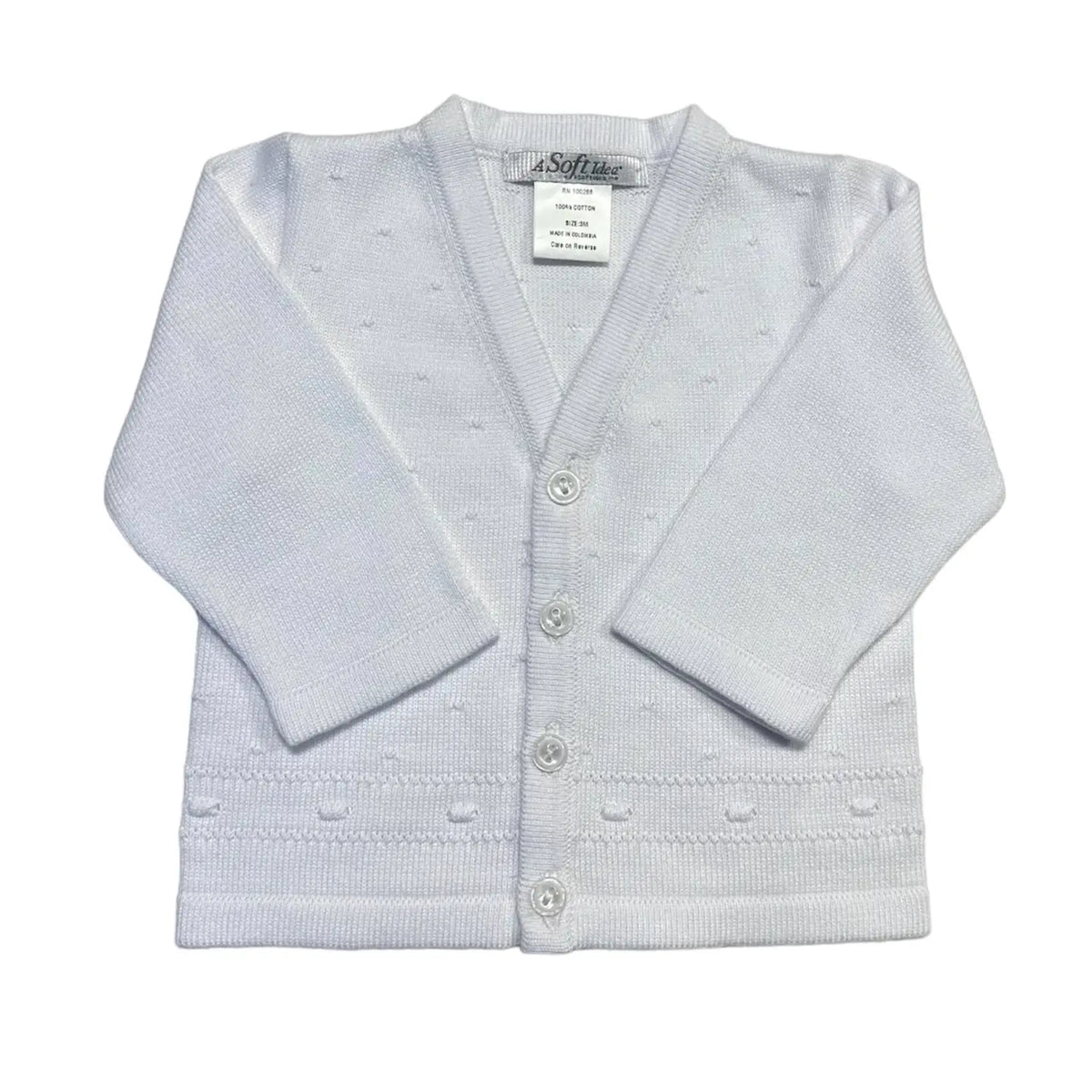 V-Neck Baby Cardigan