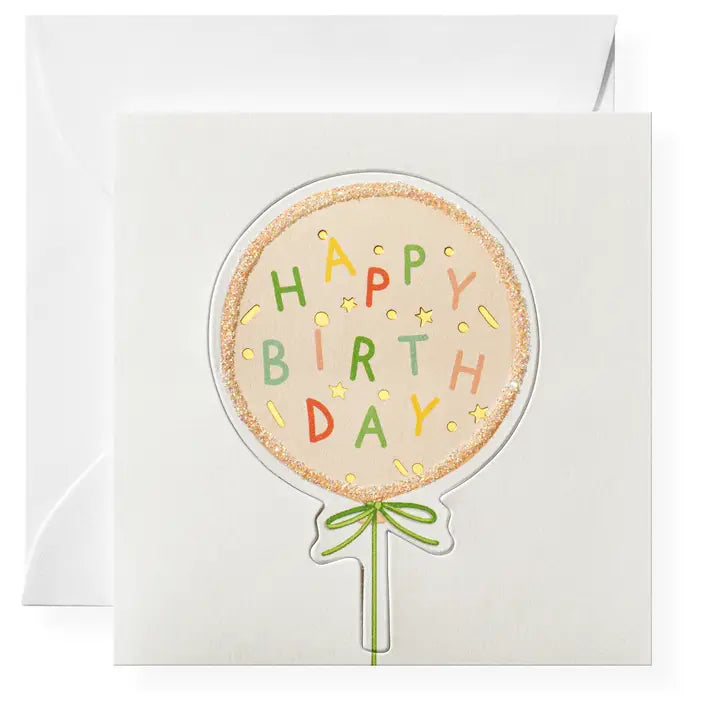 Happy Birthday Balloon Gift Enclosures