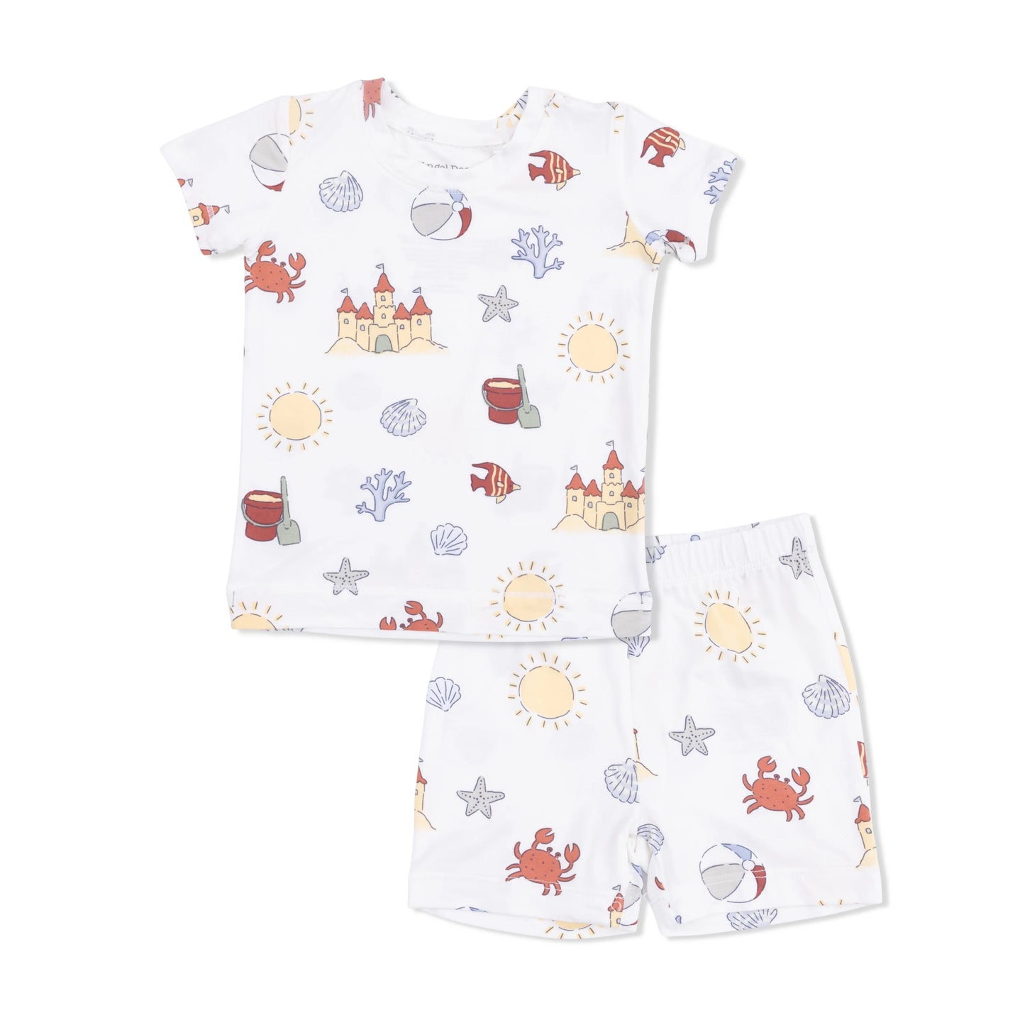 Sunny Sandcastles Short Loungewear Set