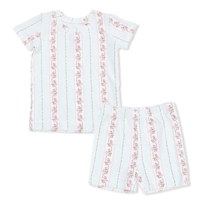 Antoinette Stripe Loungewear Short Set