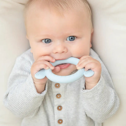 Blue Dog Rattle