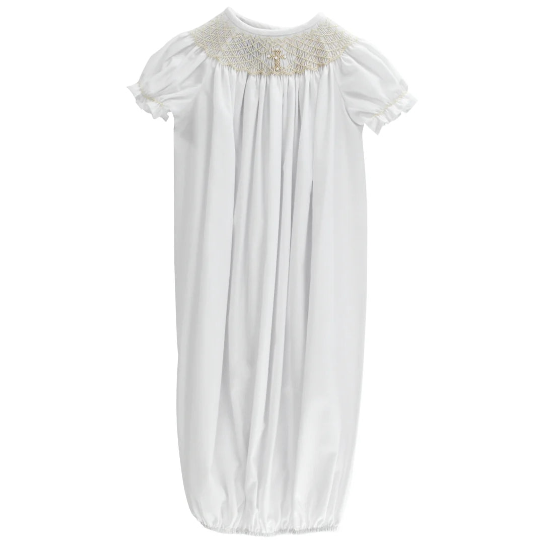 Ivory Christening Girls Sac - One Size
