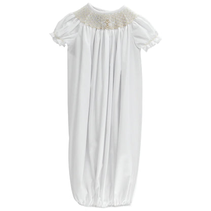 Ivory Christening Girls Sac - One Size