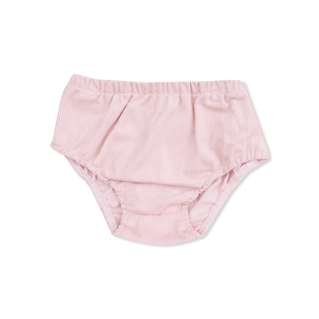 Corduroy Pink Ruffle Jumper With Diaper Cover