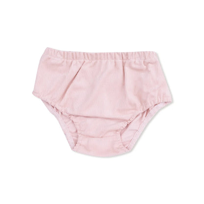 Corduroy Pink Ruffle Jumper With Diaper Cover