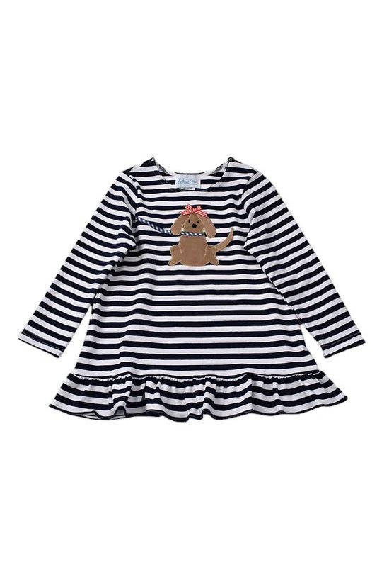 Baby Doll Dog Top With Navy Legging