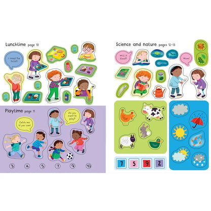 First Sticker Book Starting Kindergarten