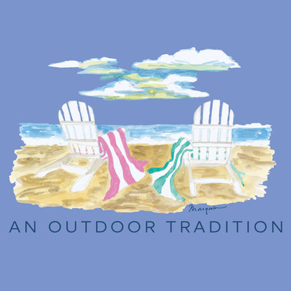 Pro Performance Coastline Blue Tshirt