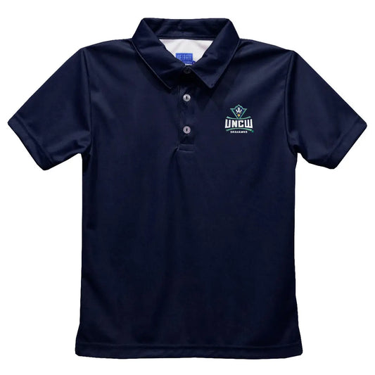 UNCW Embroidered Navy Polo