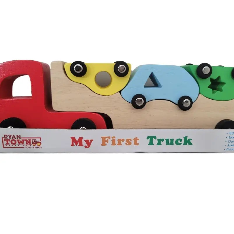 My First Wooden Toy Truck