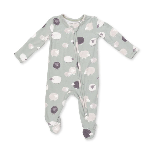 Black Sheep - 2 Way Zipper Footie