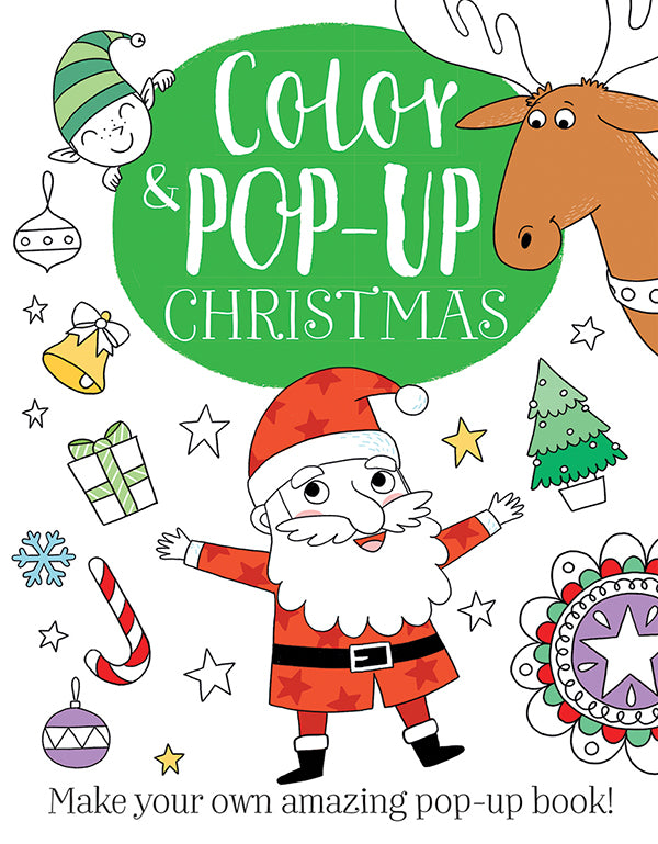 Color Pop Up Christmas Book
