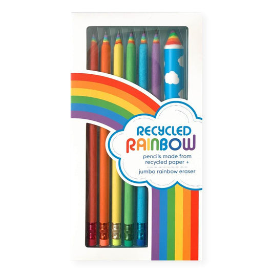 Recycled Rainbow Pencil