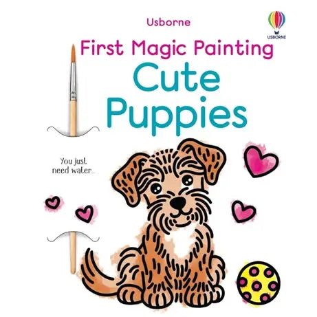First Magic Painting Cute Puppies