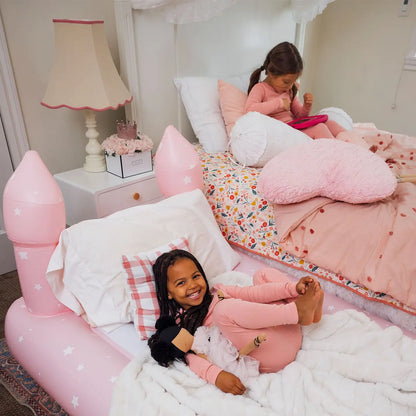 Pink Castle Sleepover Air Mattress