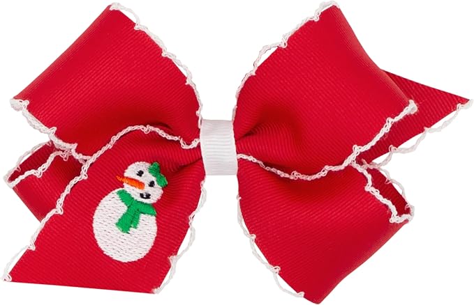 Holiday Bow - Snowman