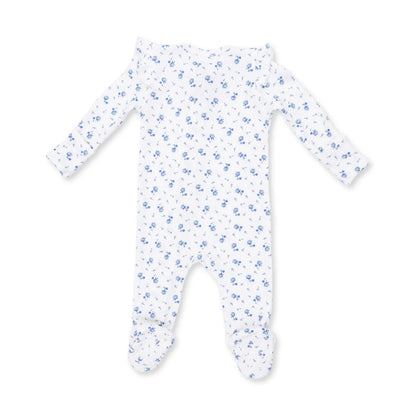 Joli Rosette Ruffle - 2 Way Zipper Footie