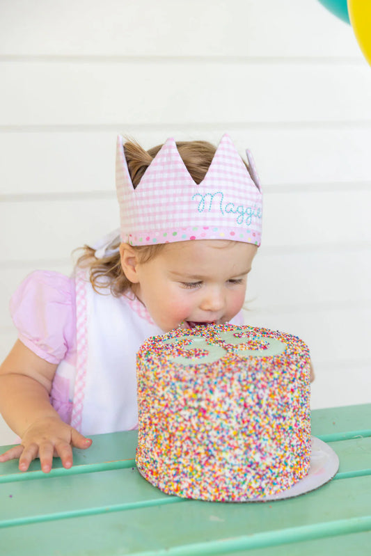 Fabric Birthday Crown