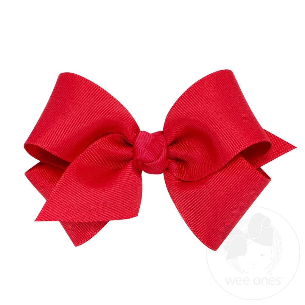 Small Classic Grosgrain Knot Wrap Hair Bow