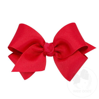Small Classic Grosgrain Knot Wrap Hair Bow