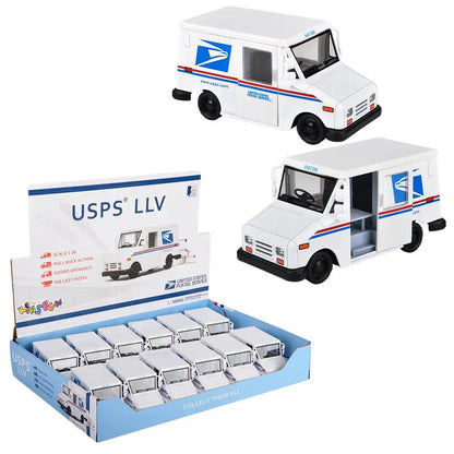 5 Inch Diecast Us Postal Delivery Truck