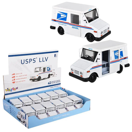 5 Inch Diecast Us Postal Delivery Truck