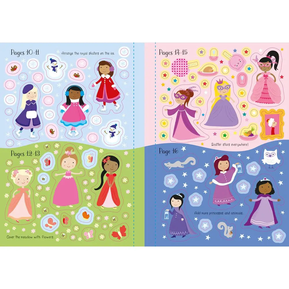 Sparkly Princesses Sticker Book