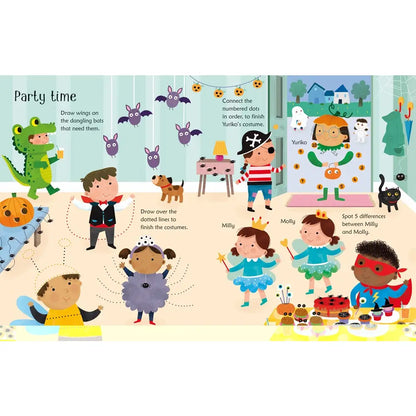Wipe-Clean Halloween Activities