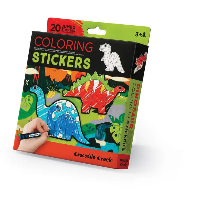 Coloring Stickers Dinosaurs