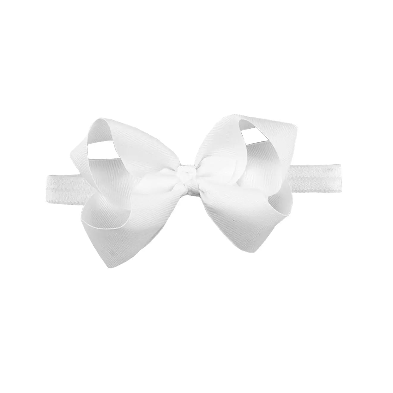 White Bow Headband