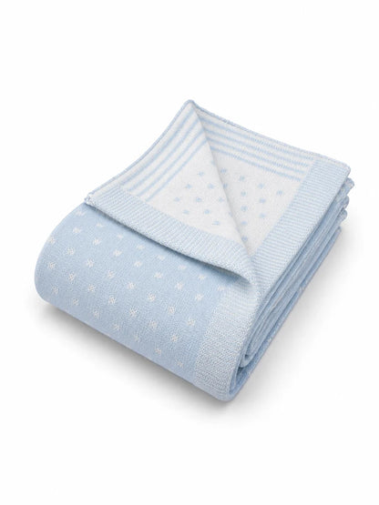 Pin Dot Blanket (Pink, Blue)