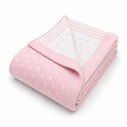 Pin Dot Blanket (Pink, Blue)