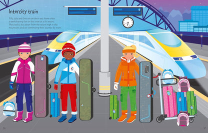 Sticker Dolly Dressing Travel