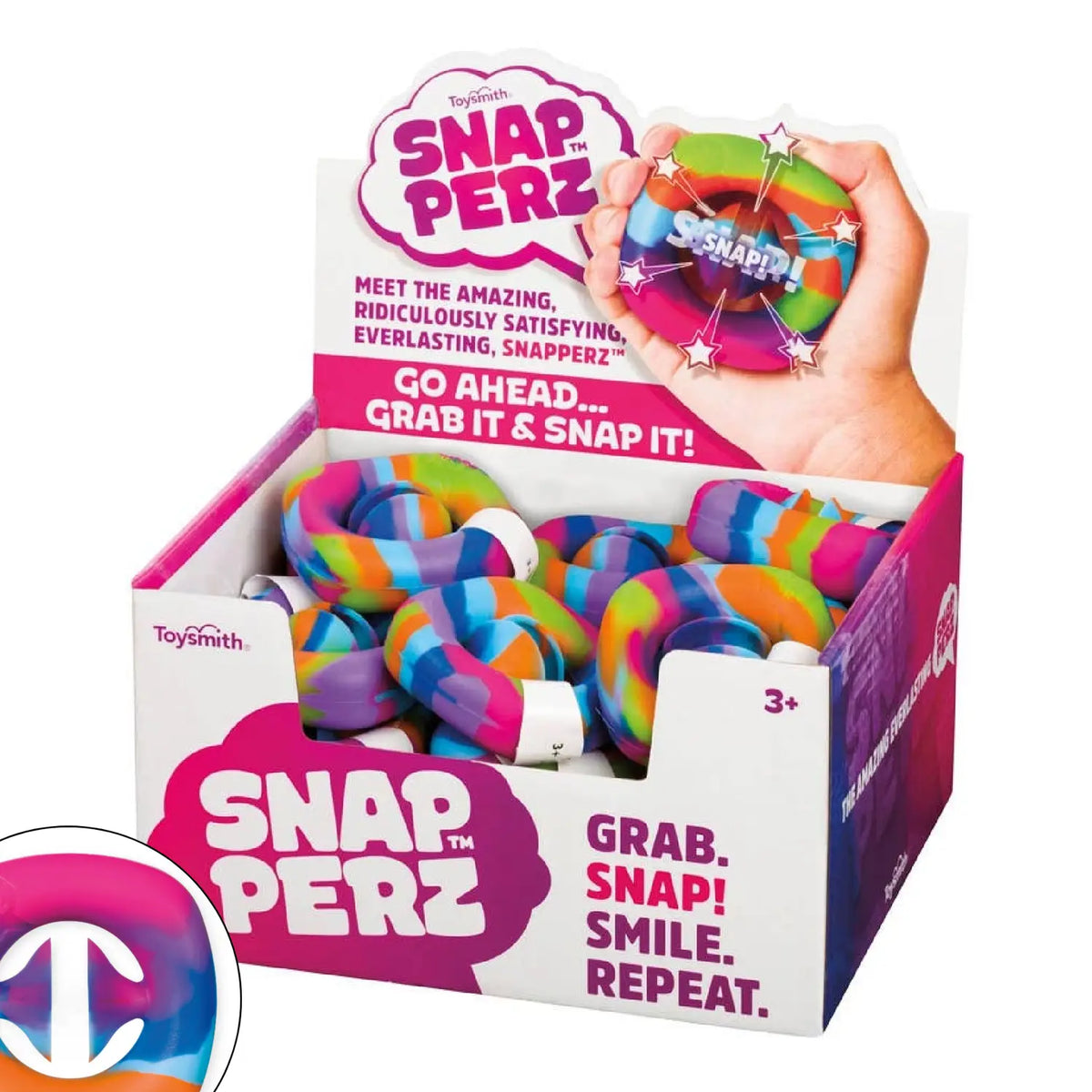 Snapperz Rainbow Fidget Toy