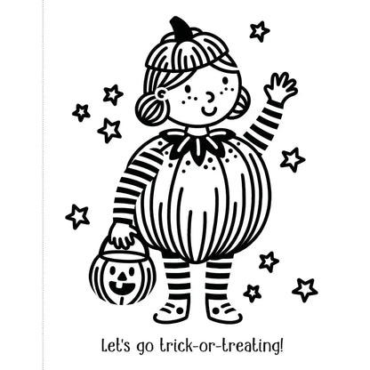 First Magic Painting Pumpkins