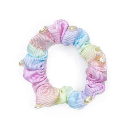 Pastel Rainbow Scunchie