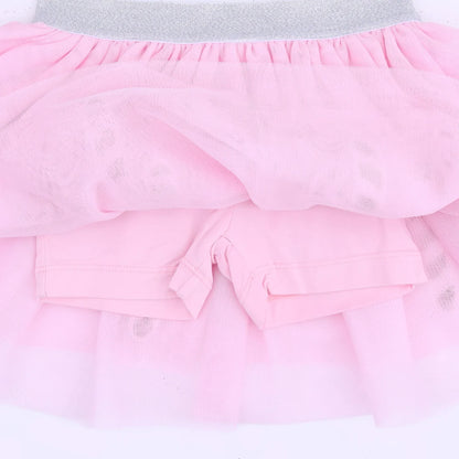 Candy Canes Tutu Skirt With Bike Shorts