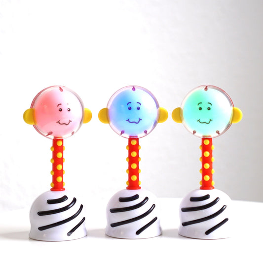 NogginStik Developmental Light Up Rattle