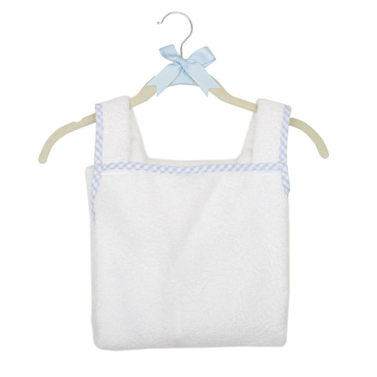 Blue Check Apron
