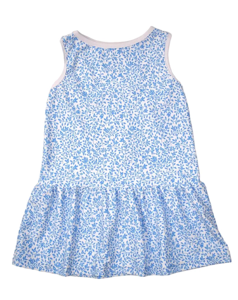 Tank Dress Blue Floral