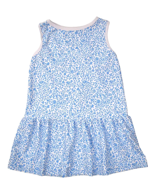 Tank Dress Blue Floral